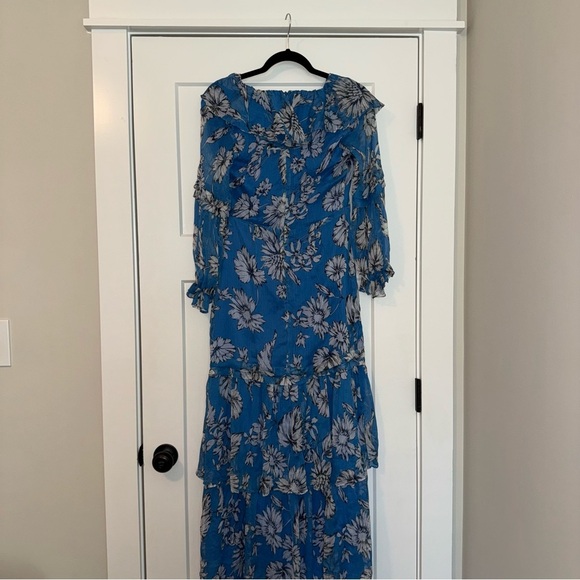 Amanda Uprichard Janelle Maxi Dress in Fairfield - Picture 6 of 10